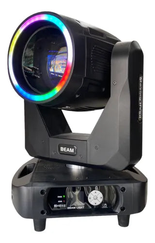 2 Moving Beam 8r 250w Light Philips Lcd C/case Par Fita Led