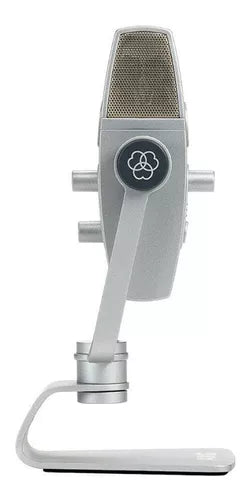 Microfone Akg Lyra Condensador Estéreo Cor Azul/prateado