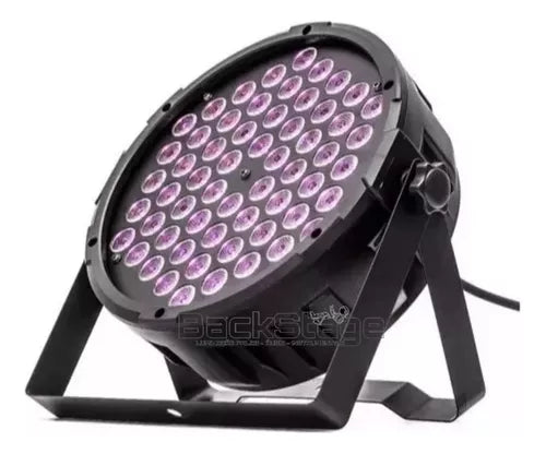Canhão Refletor Led Par 64 60 Leds Cree De 3w Triled Slim