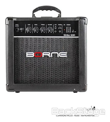 Amplificador Borne Strike G30 Guitarra 15w Preto 110v/220v