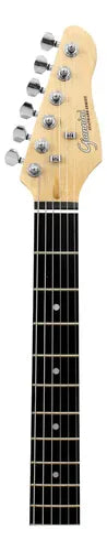 Guitarra Elétrica Giannini G-102 Black Brilhante Com Escudo