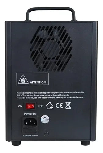 4 Mini Maquina De Faisca Fogo Frio Com Case + Refil Brinde