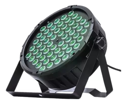 canhao 54 led triled rgb 3w