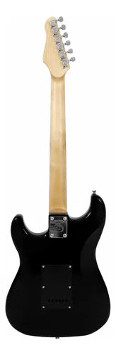 Guitarra Elétrica Giannini G-102 Black Brilhante Com Escudo