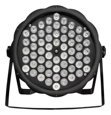 Canhão Refletor Led Par 64 Slim Rgbwa 60 Led 5w Ambar