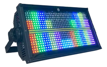 10 Strobo Atomic 1000w Led 960bm Rgbw Dmx Balada C/ Case