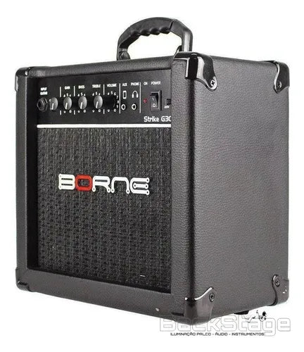 Amplificador Borne Strike G30 Guitarra 15w Preto 110v/220v