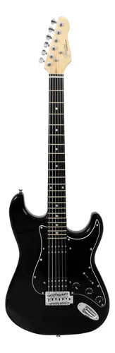 Guitarra Elétrica Giannini G-102 Black Brilhante Com Escudo