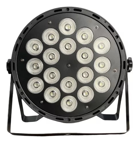 Canhao Refletor Par 18 Leds Rgbw 12w Quadriled Dmx
