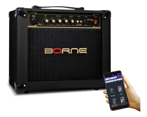 Amplificador Borne Vorax 630 Studio P/ Guitarra 25w Preto