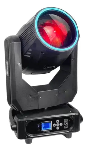 2 Mini Moving Beam Head 295w 14r Borda Led Rgbw Com Case