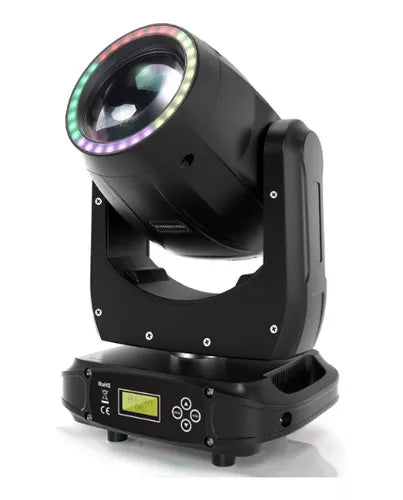 2 Moving Beam 9r 260w Light Philips Lcd C/case Par Fita Led