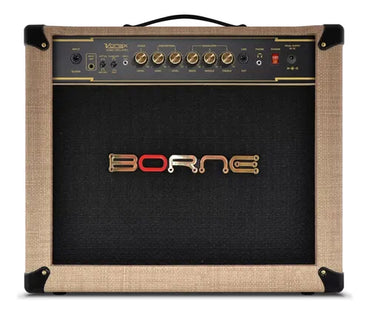 Cubo Amplificador Guitarra Borne Vorax 1050 50w Rms Palha