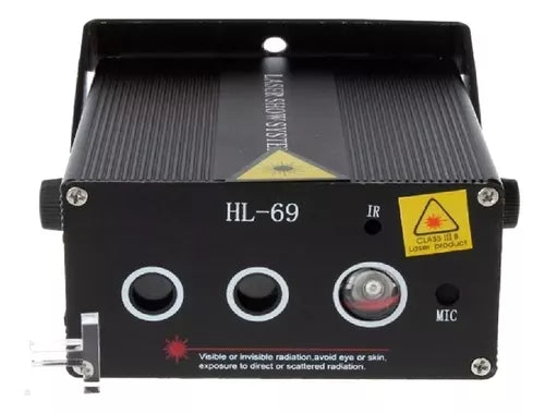 Laser Show Projetor Holográfico Desenhos Rgb Led 250mw