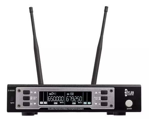 Microfone E Base Receptora Sem Fio Digital Soundvoice Mm-113