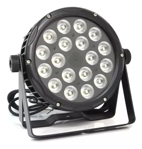 Refletor Parled Outdoor 18x18w Rgbwa+uv