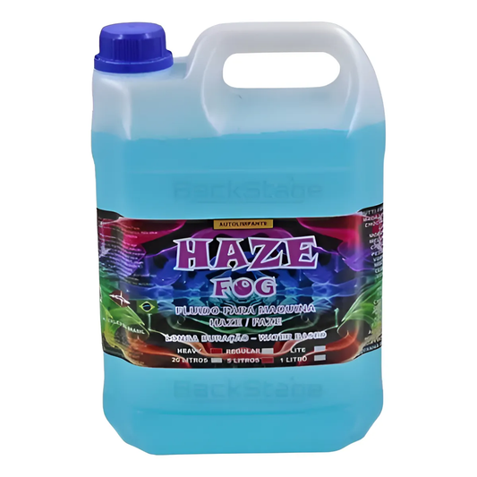 Líquido Fluido para Máquina Haze Base Água – Fumaça Profissional 5 Litros