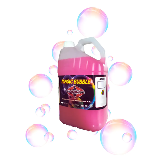 Líquido para Máquina de Bolhas de Sabão 5 Litros – Fluido Profissional