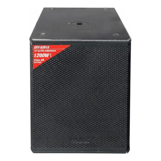 Caixa Subwoofer Profissional EPV-SUB18 1200W – Preto