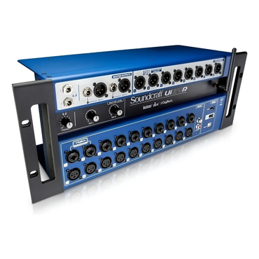 Console Digital Soundcraft Ui24R – Mixer Profissional Bivolt (88V–265V)