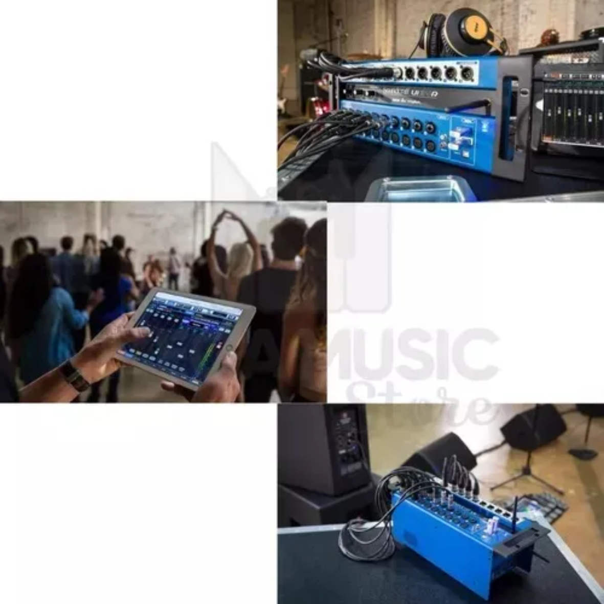 Console Digital Soundcraft Ui24R – Mixer Profissional Bivolt (88V–265V)