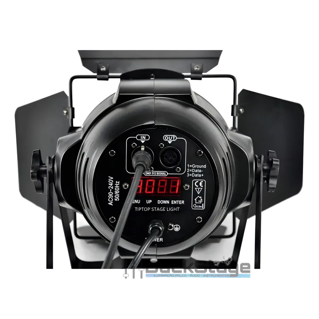 Kit 8 Canhão COB 200W com Bandor + Case Vorlane