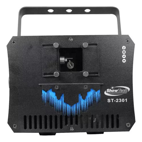 Laser Show Projetor Desenho Holográfico 5000mw Rgb Dmx Ilda