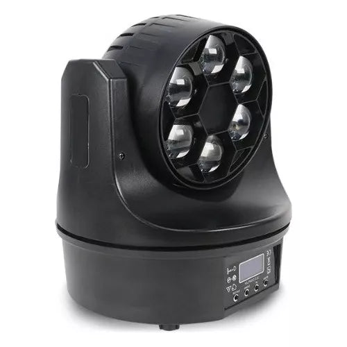 Moving Bee Eye 6 Leds Osram De 15w Rgbw Quadriled Dmx