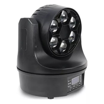 Moving Bee Eye 6 Leds Osram De 15w Rgbw Quadriled Dmx