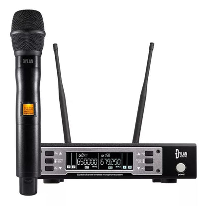 Microfone E Base Receptora Sem Fio Digital Soundvoice Mm-113
