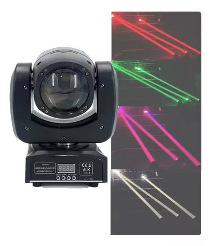 Moving Beam Rgbw Head 100w 7gobo + Color + Open