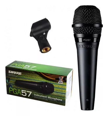 Microfone Shure Para Instrumento Pga57 Lc Profissional