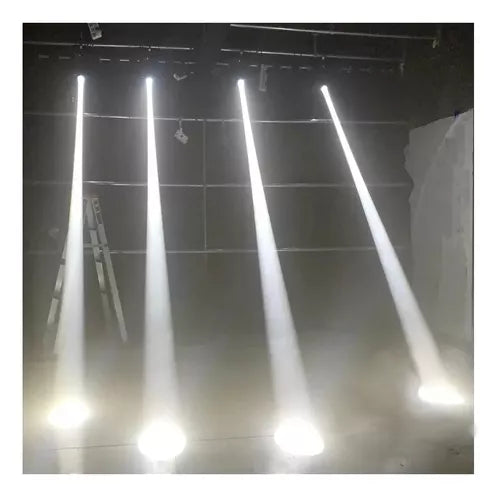 Moving Head Beam Rgbw 100w 7gobos Iluminação