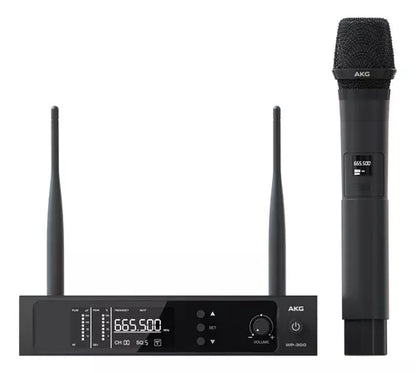 Microfone Sem Fio Bastão Akg Wp 300 True Diversity