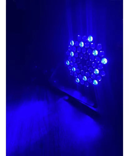 Canhão Refletor Par Led 54 Led 3w Rgbwa Dmx