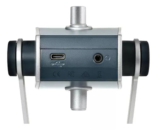 Microfone Akg Lyra Condensador Estéreo Cor Azul/prateado