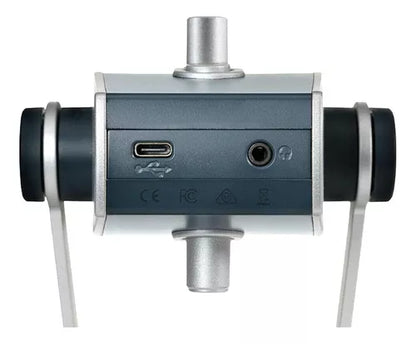 Microfone Akg Lyra Condensador Estéreo Cor Azul/prateado