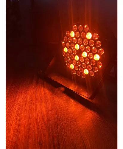 Canhão Refletor Par Led 54 Led 3w Rgbwa Dmx