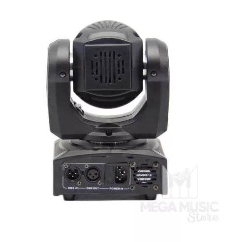 Moving Head Spot Led Osram 30w Globo + Disco De Cor Dmx
