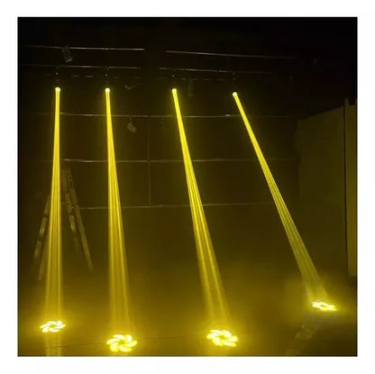 Moving Head Beam Rgbw 100w 7gobos Iluminação