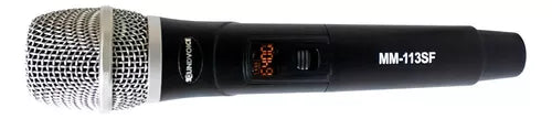 Microfone Sem Fio Soundvoice Digital Mm113sf De Mão