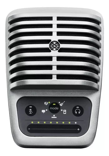 Microfone Shure Motiv Mv51 Condensador Cardioide Cor Prata