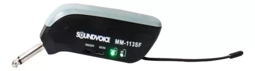 Microfone Sem Fio Soundvoice Digital Mm113sf De Mão