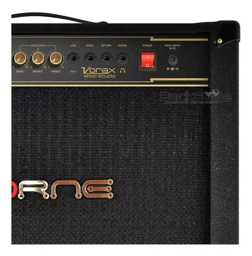 Amplificador Guitarra Borne Vorax 12100 Studio Preto 100w
