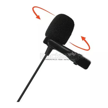Microfone De Lapela Jbl Com Fone De Ouvido Cslm20