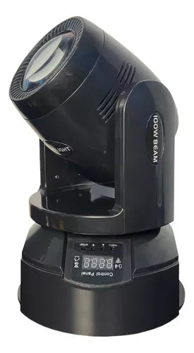 Moving Head Beam Rgbw 100w 7gobos Iluminação