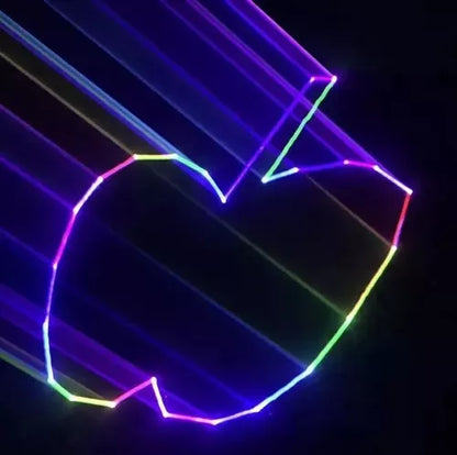 Projetor Holografico Laser Show Rgb 1w Profissional Dmx Dj