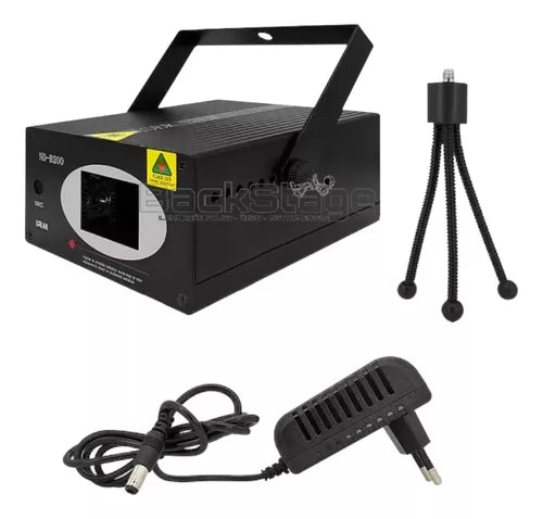 Laser Azul Holografico Tipo B500 200mw Festa Dj Sensor Ritmo