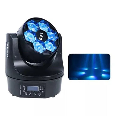 Moving Bee Eye 6 Leds Osram De 15w Rgbw Quadriled Dmx