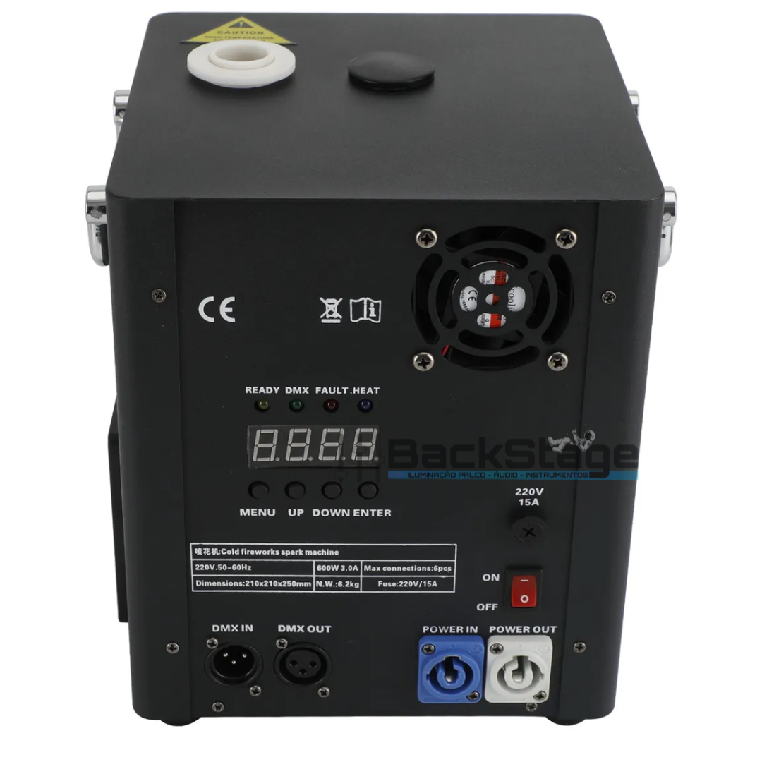 Máquina de Faísca Fogo Frio 200W – LK-PH01